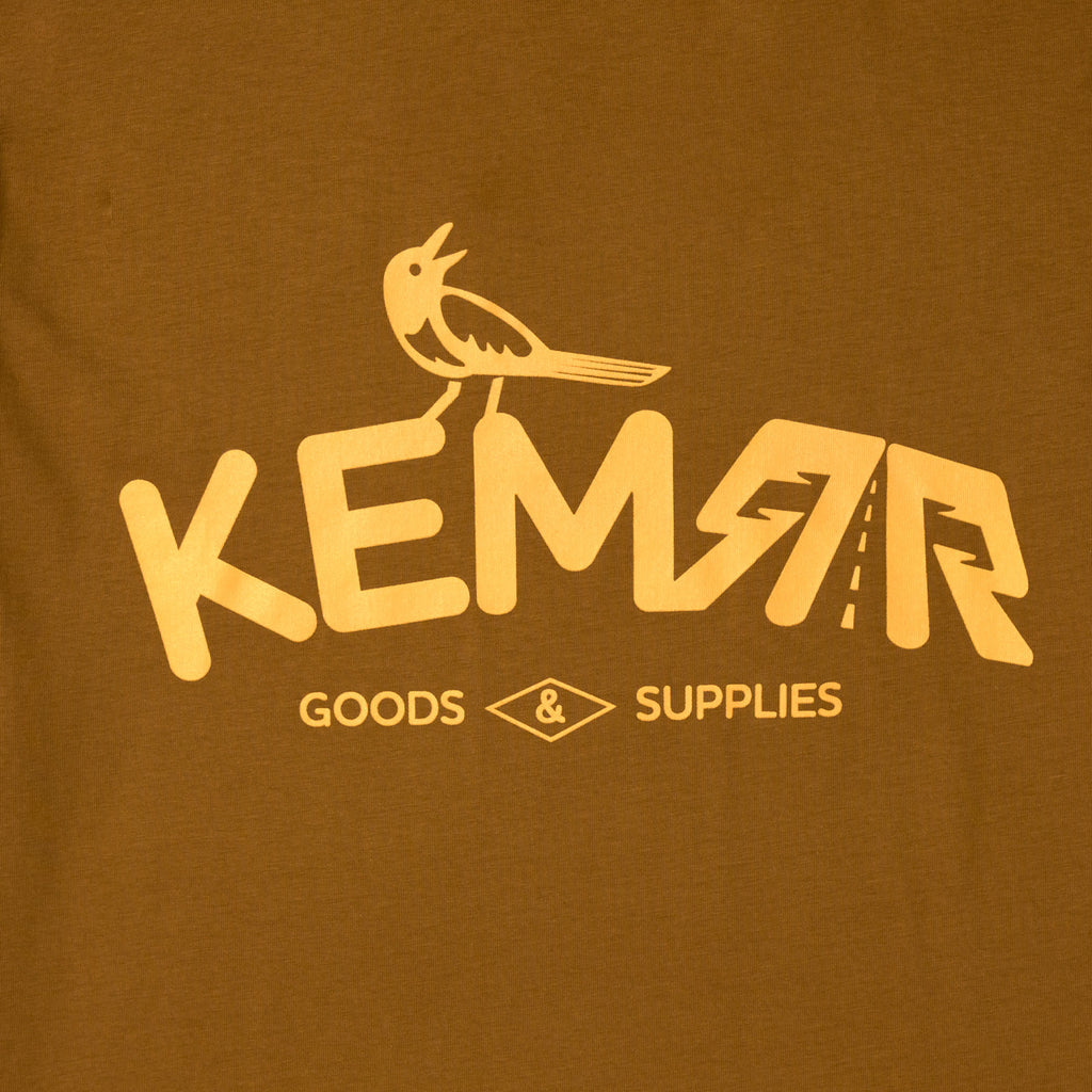 Bronze — KEMRR logo tee back detail